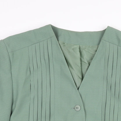 Womens UK Size 20 Fashion Extra Green Jacket