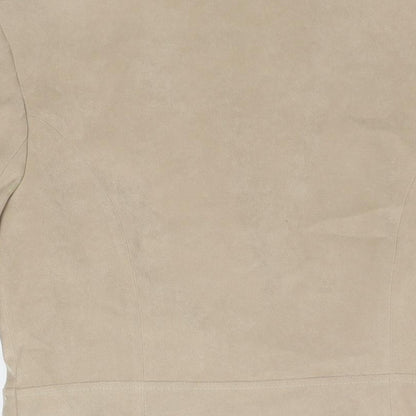 Womens UK Size 10 AMARANTO Beige Jacket