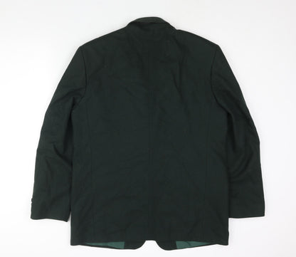 Mens UK Size 40 Burton Regular Green Suit Jacket