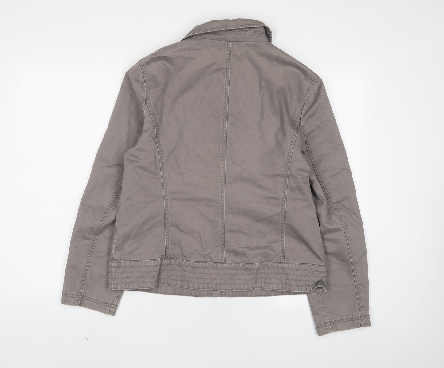Womens UK Size 14 Casual Club Brown Jacket