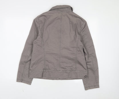Womens UK Size 14 Casual Club Brown Jacket