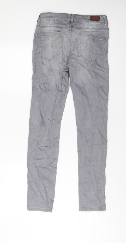 Mens UK Size 26 in Richmond Slim Fit Straight Grey Jeans