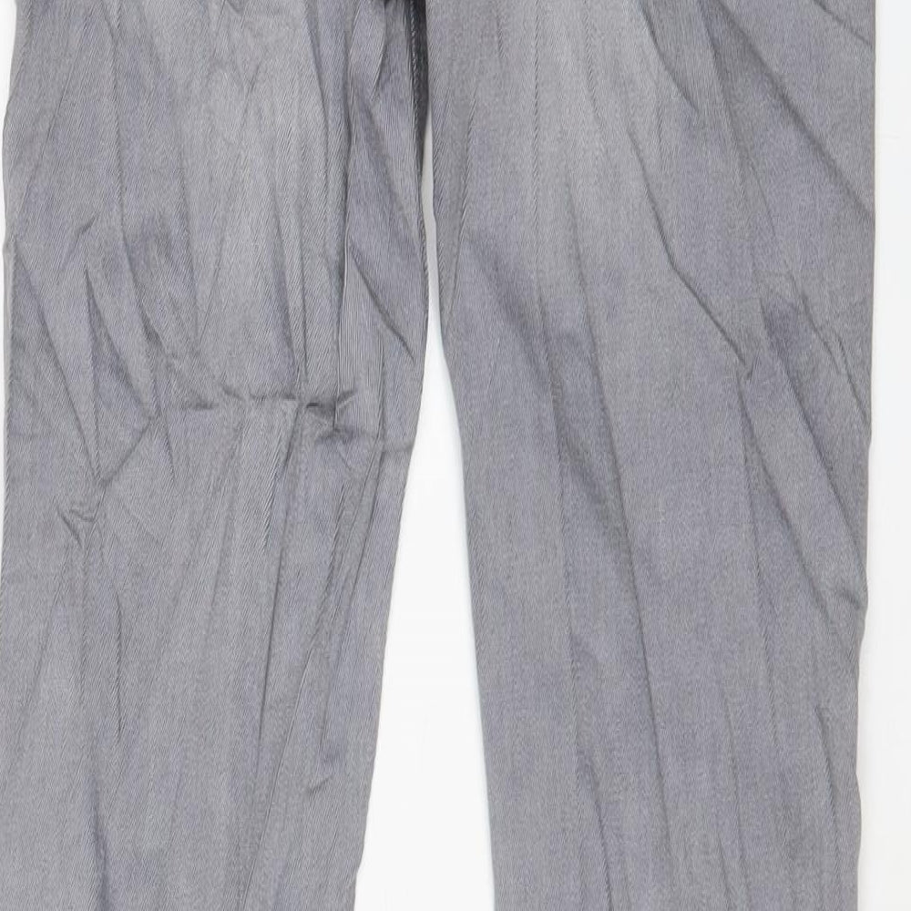 Mens UK Size 26 in Richmond Slim Fit Straight Grey Jeans
