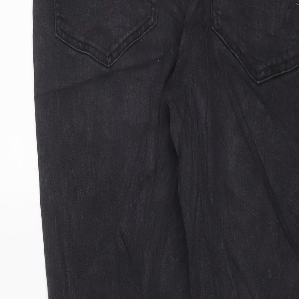 Womens UK Size 16 H&M Regular Fit Skinny Grey Jeans