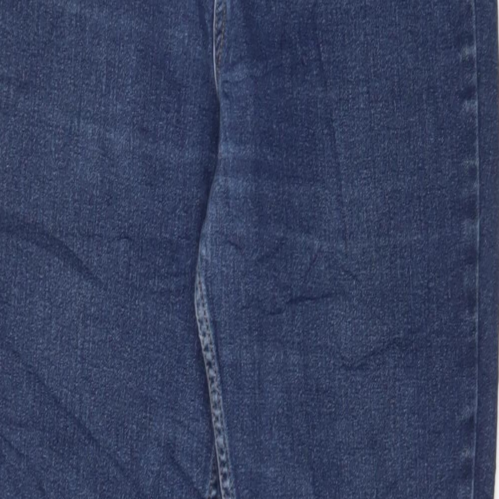 Womens UK Size 31 in H&M Regular Fit Skinny Blue Jeans