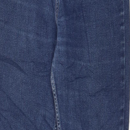 Womens UK Size 31 in H&M Regular Fit Skinny Blue Jeans