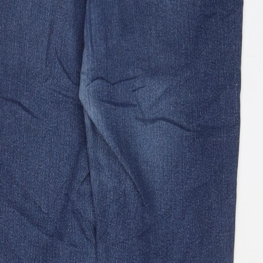 Womens UK Size 31 in H&M Regular Fit Skinny Blue Jeans