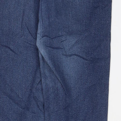 Womens UK Size 31 in H&M Regular Fit Skinny Blue Jeans