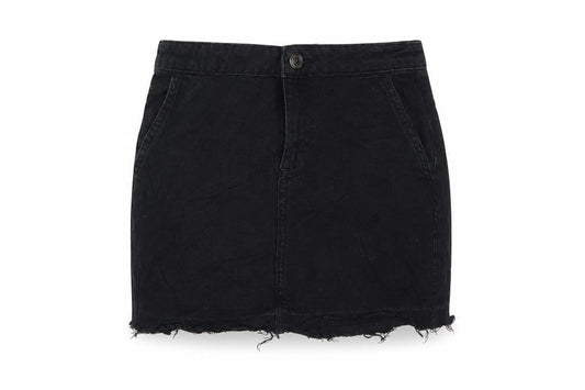Womens UK Size XS BDG A-Line Denim Skirt