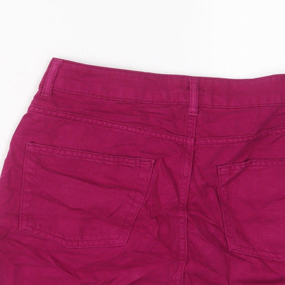Womens UK Size 10 Topshop A-Line Denim Skirt