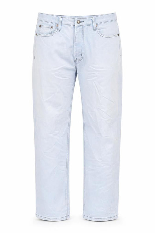Mens UK Size 34 in Cotton Traders Regular Fit Straight Blue Jeans
