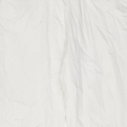 Womens UK Size 14 Marks and Spencer Regular Fit Skinny White Jeans