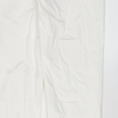 Womens UK Size 14 Marks and Spencer Regular Fit Skinny White Jeans