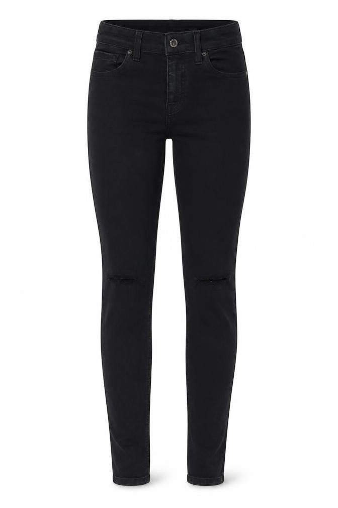 Womens UK Size 26 in Topshop Regular Fit Skinny Black Jeans