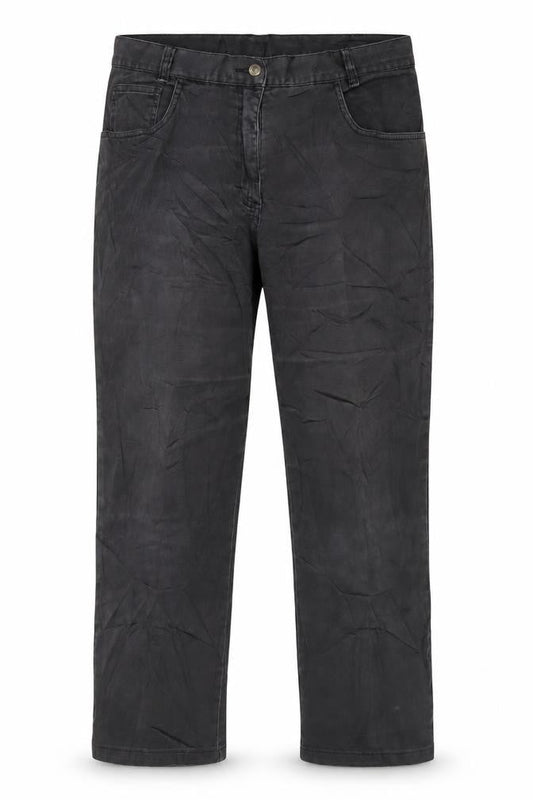 Mens UK Size 32 in Cappuccini Regular Fit Straight Grey Jeans