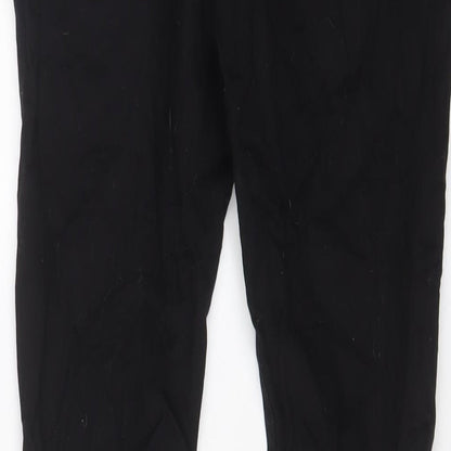 Womens UK Size 14 The Rockin Rev Regular Fit Skinny Black Jeans