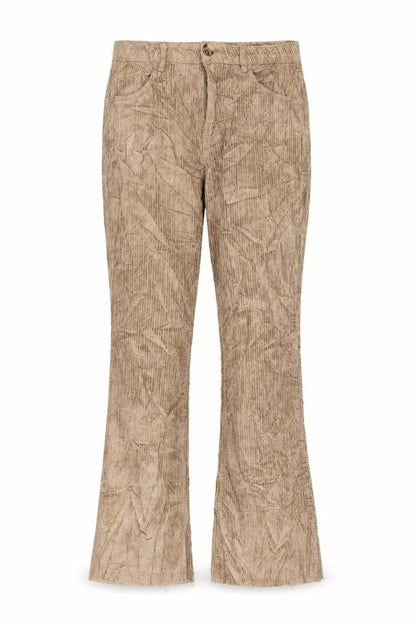 Womens UK Size 10 Stradivarius Regular Fit  Beige Trousers