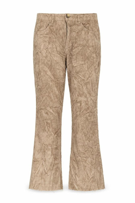 Womens UK Size 10 Stradivarius Regular Fit  Beige Trousers
