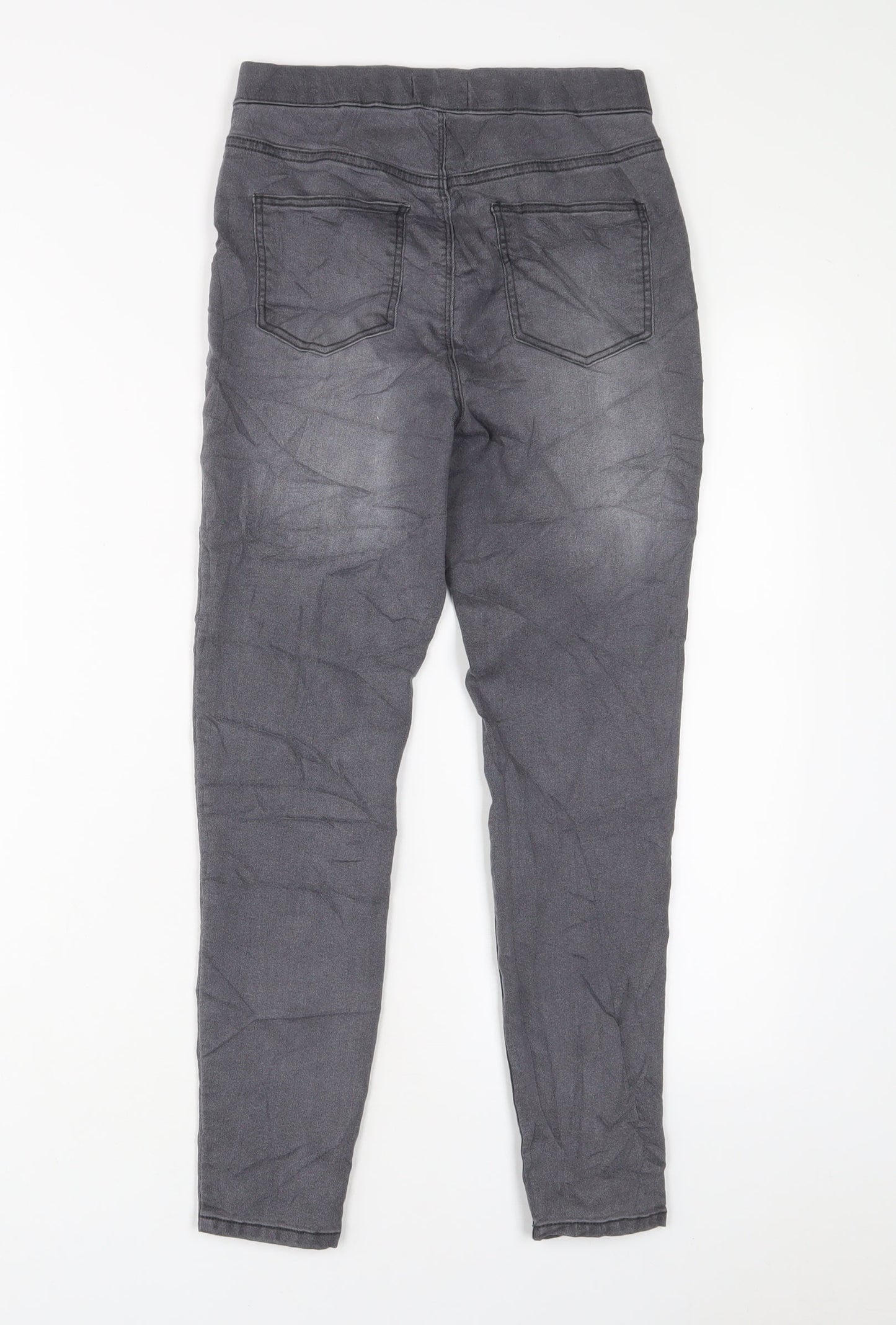 Womens UK Size 6 Papaya Regular Fit Jegging Grey Jeans