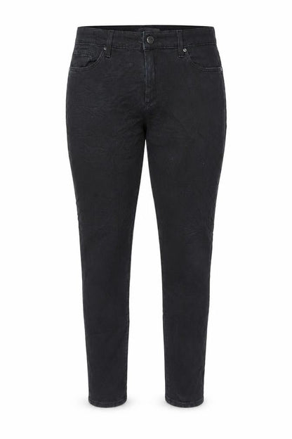 Topshop Womens Black Cotton Skinny Jeans Size 30 in L30 in Regular Zip