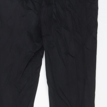 Topshop Womens Black Cotton Skinny Jeans Size 30 in L30 in Regular Zip