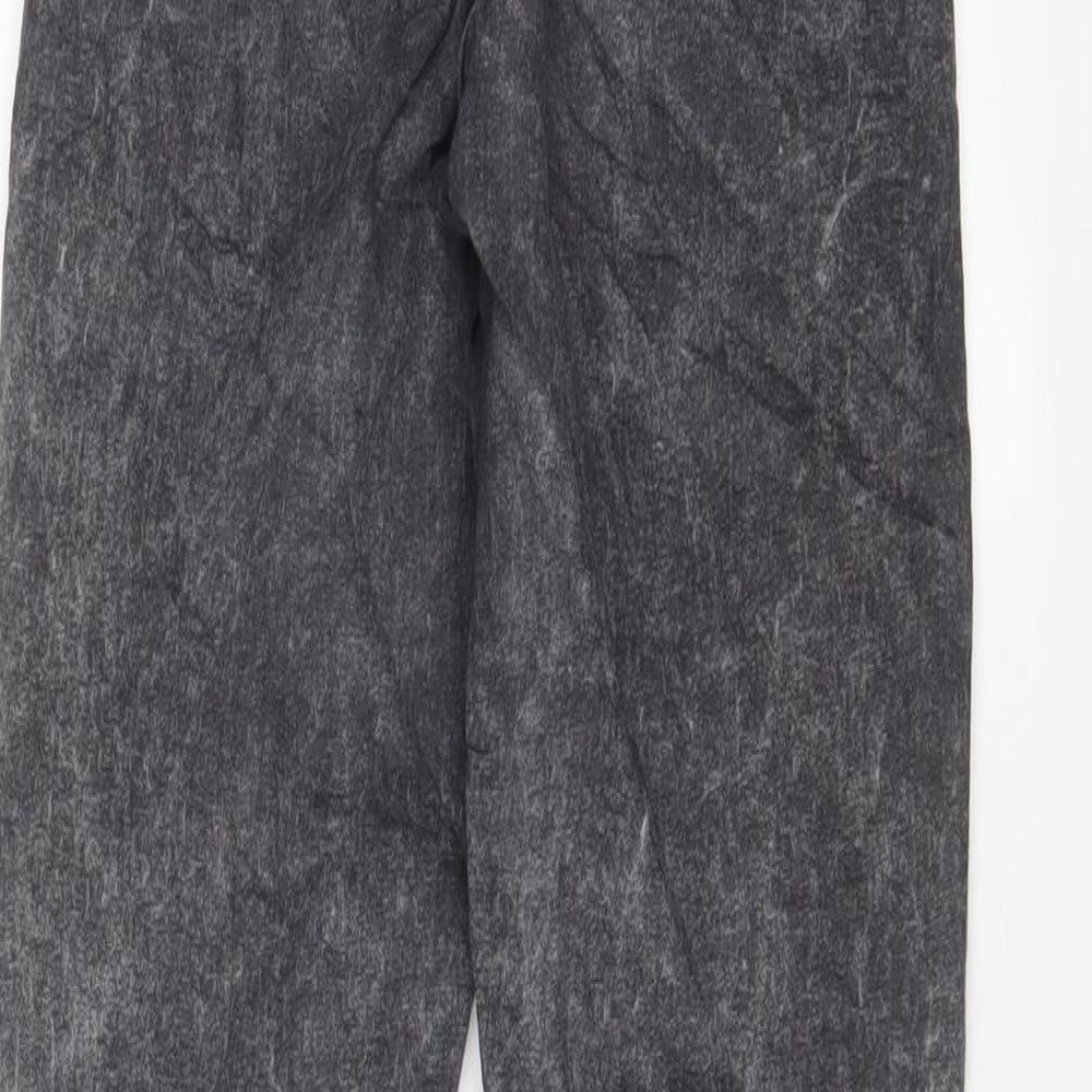 Topshop Womens Grey Cotton Skinny Jeans Size 28 in L30 in Regular Zip