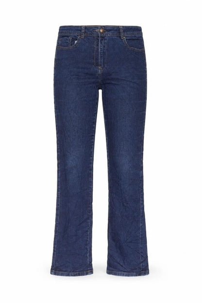 Womens UK Size 10 M&Co Regular Fit Straight Blue Jeans