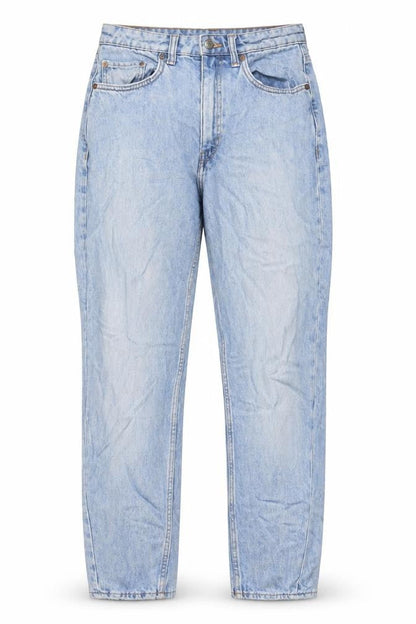 Womens UK Size 28 in Weekday Regular Fit Straight Blue Jeans