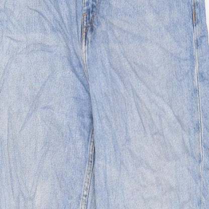 Womens UK Size 28 in Weekday Regular Fit Straight Blue Jeans