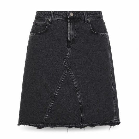 Womens UK Size M ONLY A-Line Denim Skirt
