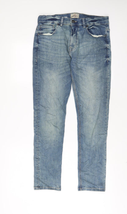 Mens UK Size 30 in NEXT Regular Fit Skinny Blue Jeans