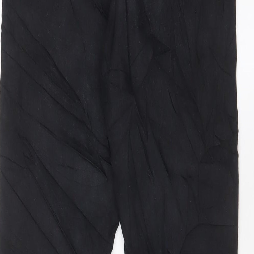 Topshop Womens Black Cotton Skinny Jeans Size 28 in L30 in Regular Zip