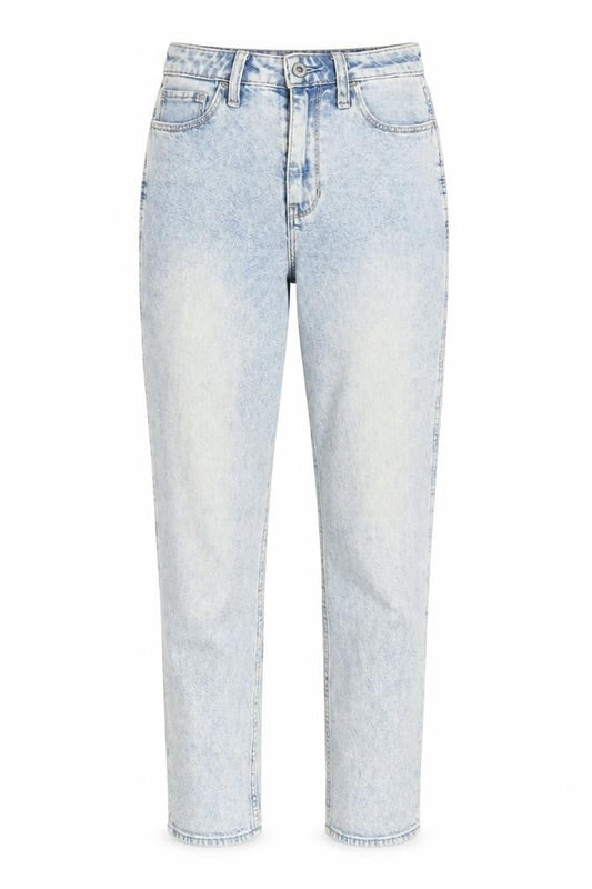 Womens UK Size 25 in Hollister Regular Fit Mom Blue Jeans