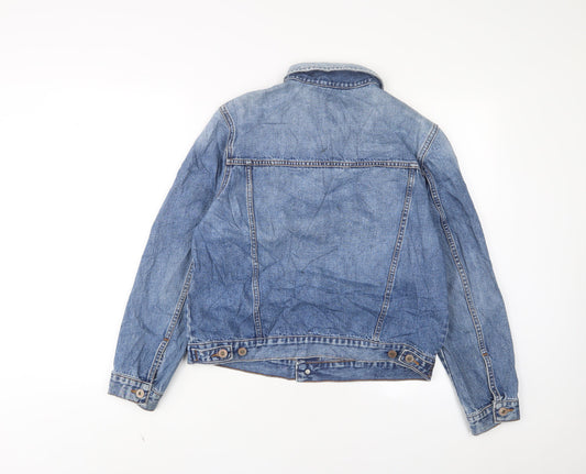 Womens UK Size 14 Marks and Spencer Blue Jacket