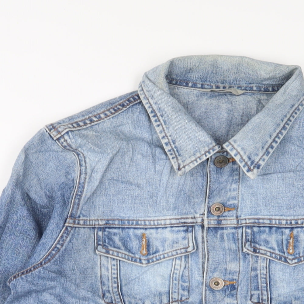 Womens UK Size 14 Marks and Spencer Blue Jacket