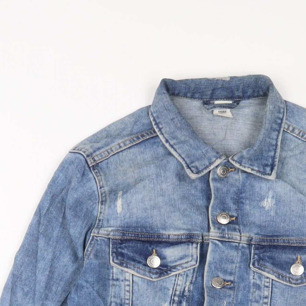 Womens UK Size 12 H&M Blue Jacket