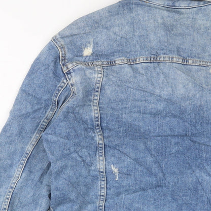 Womens UK Size 12 H&M Blue Jacket