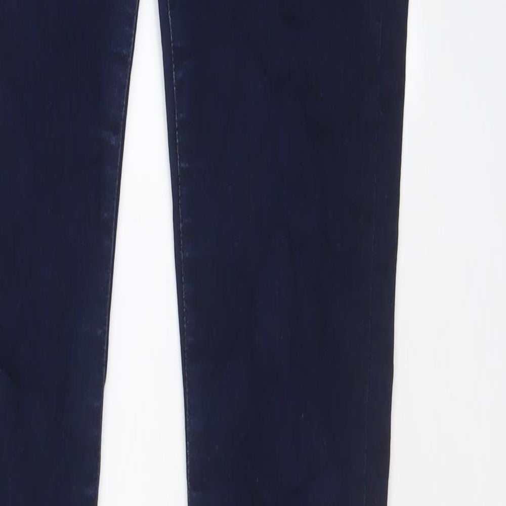 Womens UK Size 10 Marks and Spencer Regular Fit Skinny Blue Jeans