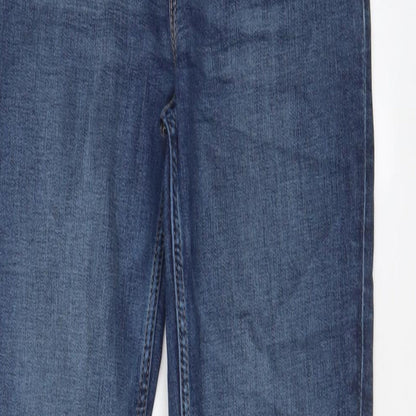 Womens UK Size 12 Marks and Spencer Regular Fit Skinny Blue Jeans