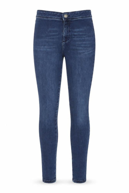Womens UK Size 8 Miss Selfridge Regular Fit Skinny Blue Jeans