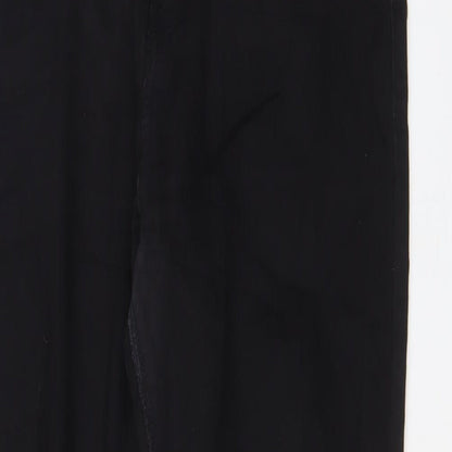 Tiffosi Womens Black Cotton Skinny Jeans Size 32 in L29 in Regular Zip