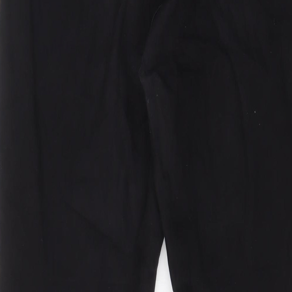 Tiffosi Womens Black Cotton Skinny Jeans Size 32 in L29 in Regular Zip