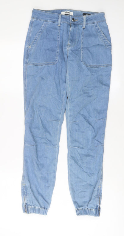 Womens UK Size 28 in Mavi Slim Fit Tapered Blue Jeans