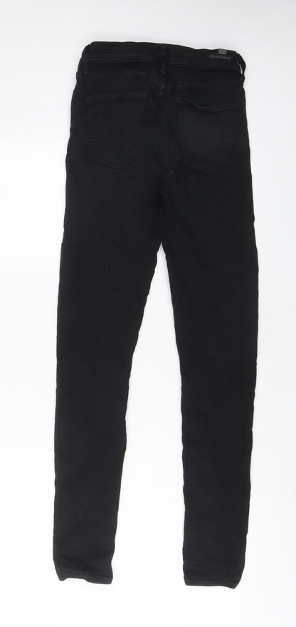 Citizens of Humanity Womens Black Cotton Skinny Jeans Size 27 in L29 in Regular Zip