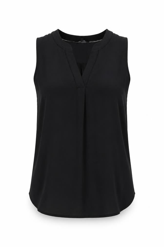 Womens UK Size 10 NEXT Black Basic Tank
