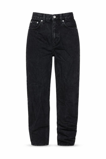 Womens UK Size 8 Pull&Bear Regular Fit Mom Black Jeans