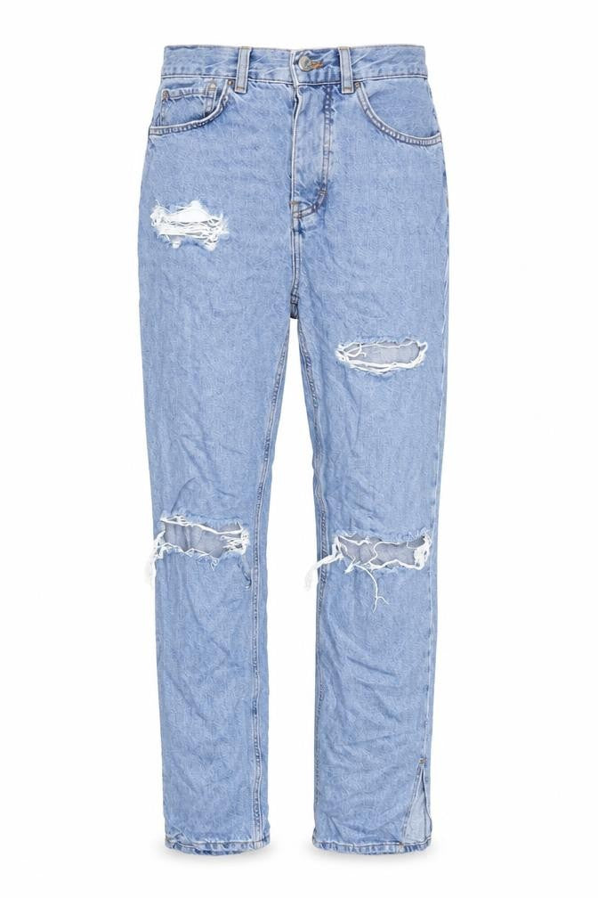 Womens UK Size 12 Denim & Co. Regular Fit Straight Blue Jeans