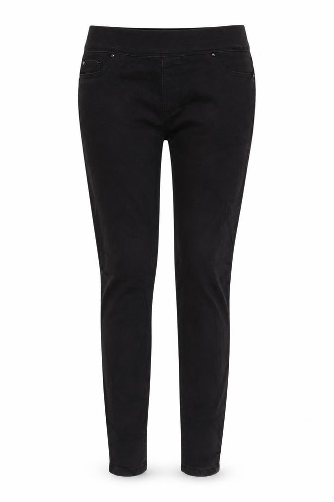 Womens UK Size 12 Denim & Co. Regular Fit Jegging Black Jeans