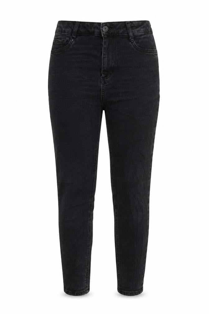 Womens UK Size 12 New Look Regular Fit Tapered Grey Jeans