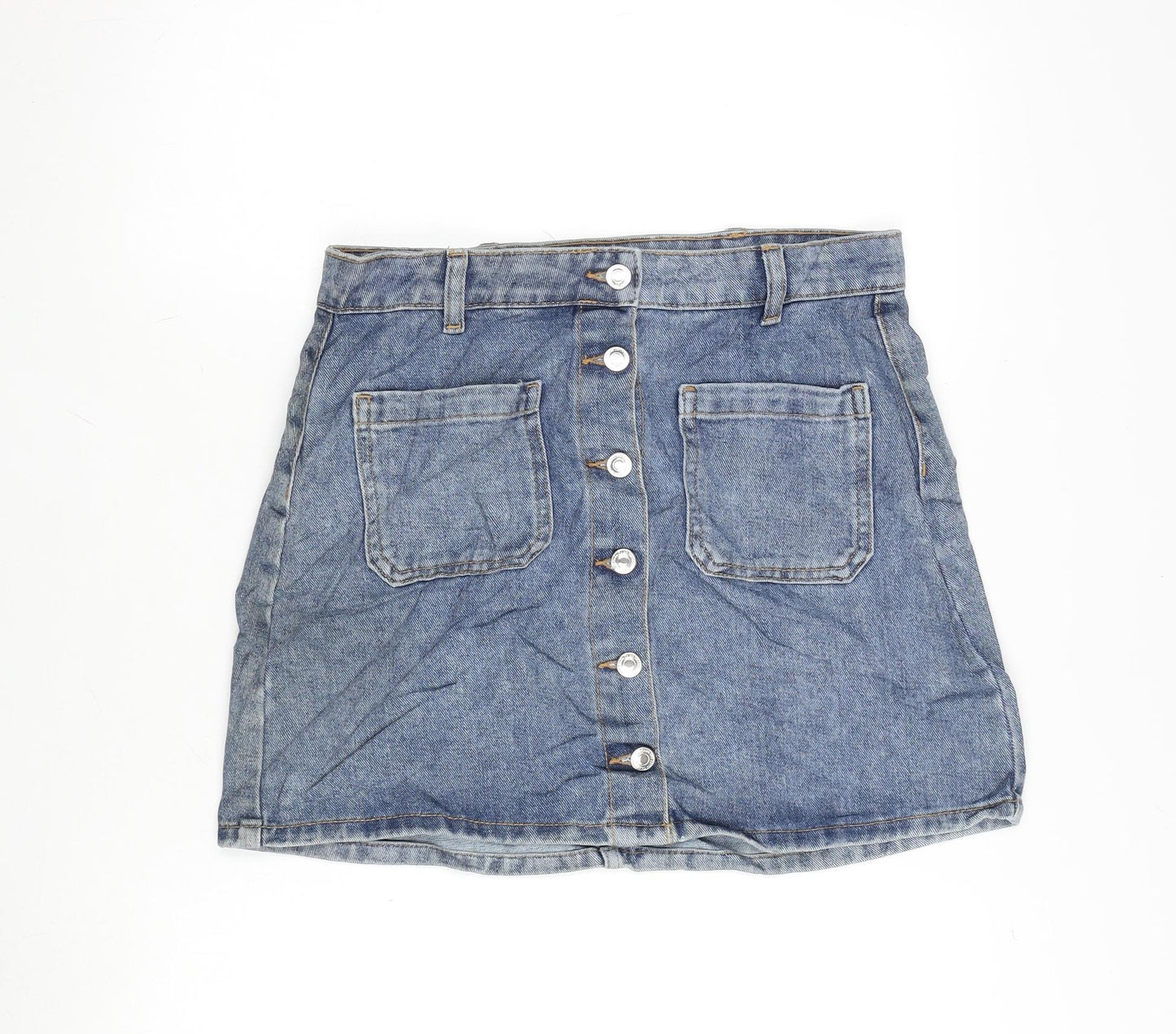 Womens UK Size 12 Denim & Co. A-Line  Skirt